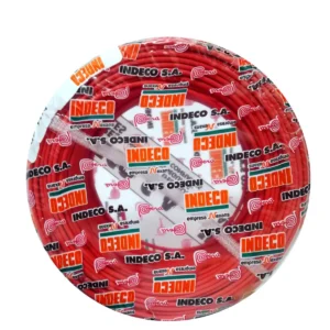 Cable GPT-3 12AWG indeco 450-750v rojo 100 metros