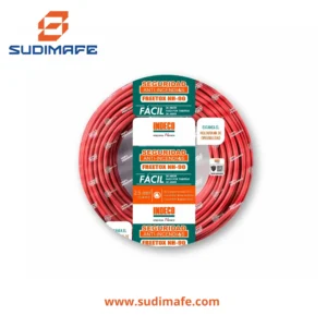 Cable NH-90 1.5mm2 indeco 450750v rojo 100 metros