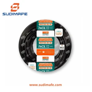Cable NH-90 4mm2 indeco 450750v negro 100 metros