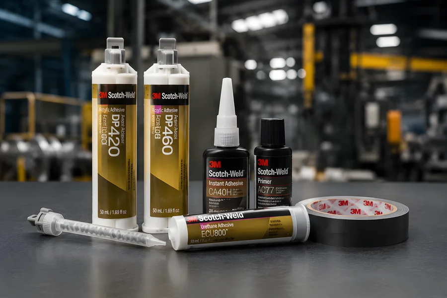 Adhesivo industrial 3M – Guía de selección