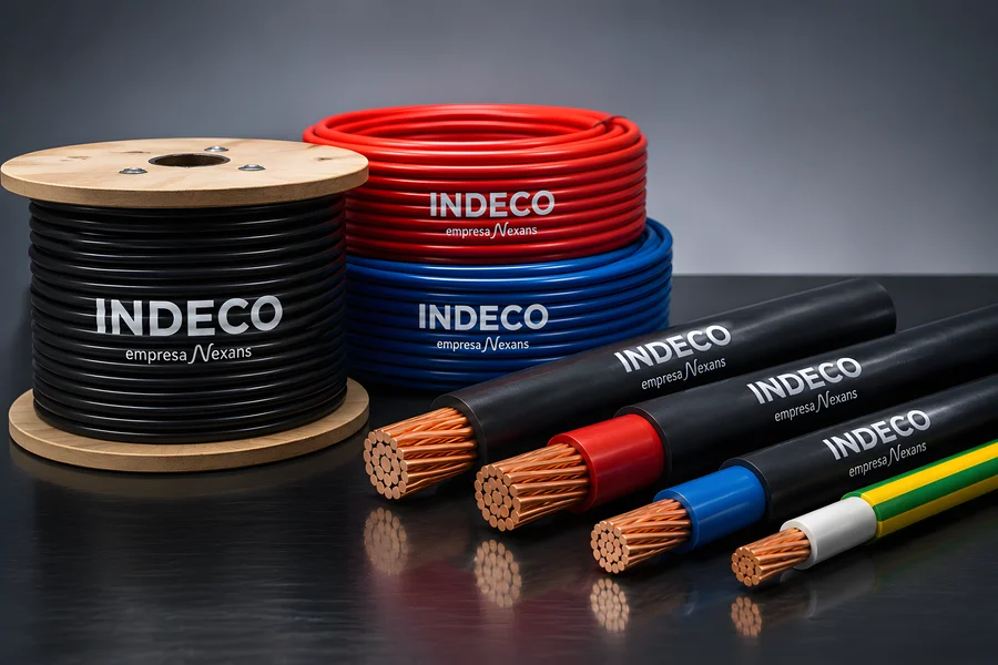 Cables Indeco y conductores eléctricos para aplicaciones industriales