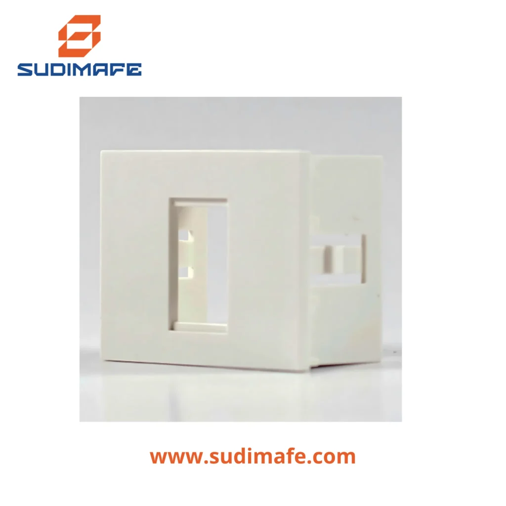 Caja visible para RJ45 blanco Cambre 6930