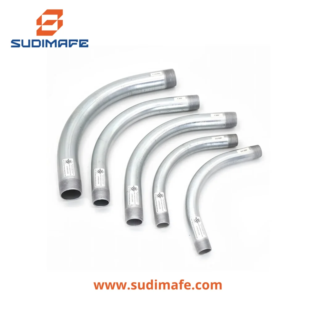 Curva Conduit Rigid 1-1/4 galvanizada en caliente Weifang con UL E308290
