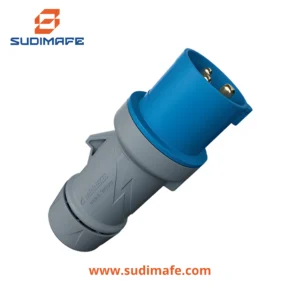 Enchufe industrial MENNEKES 16A 2P+T azul 6H IP44 PowerTOP Plus