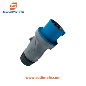 Enchufe industrial MENNEKES PowerTOP Xtra 16A 3P+T 250V azul 9H IP54