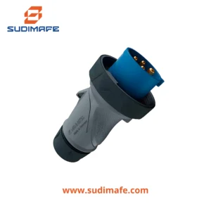enchufe Mennekes 32A 250V azul