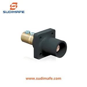 Enchufe empotrable CAM Lock 400A Leviton modelo 16R21-UE negro