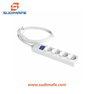 Extensión de 4 tomas Schuko 16A 230V con cable de 2 metros Solera