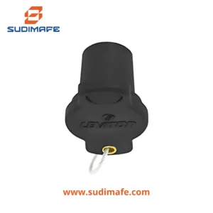 Protector para enchufe CAM Type negro Leviton