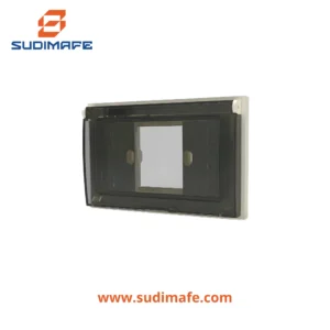 Placa hermética IP55 Cambre con protección UV de 1 a 4 módulos