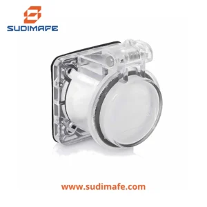 Tapa Cam Type Transparente Leviton para Enchufe y Conector Empotrable Industrial