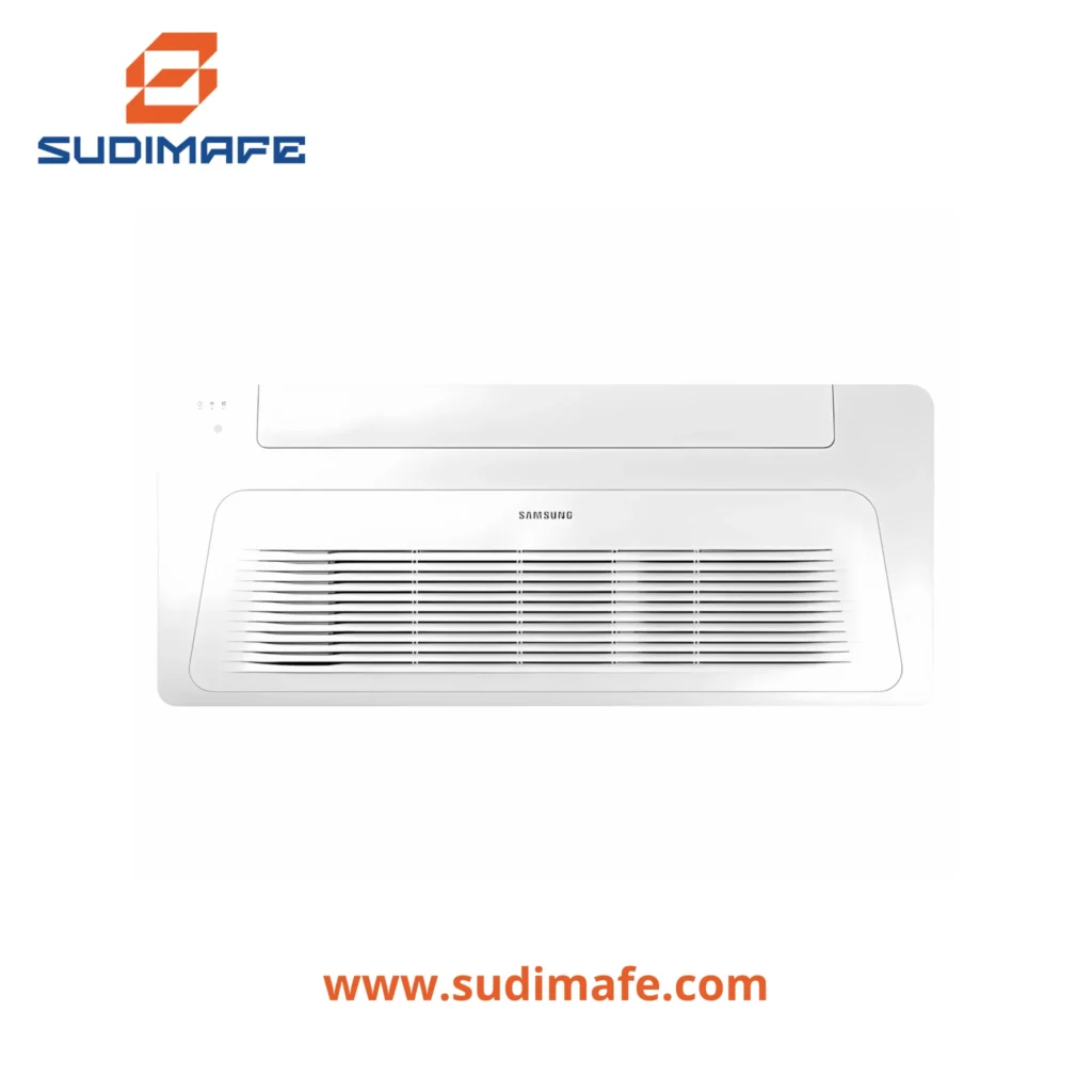 Aire Acondicionado Cassette WindFree 7500 BTU Samsung frío calor DVM S, modelo AM007NN1DCH/AZ.