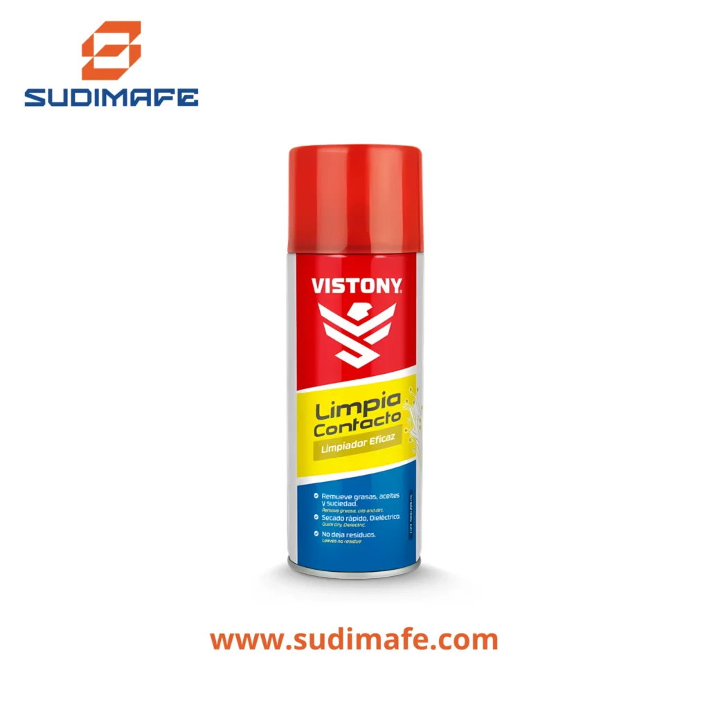 Limpia contacto Vistony 296ml en spray dieléctrico