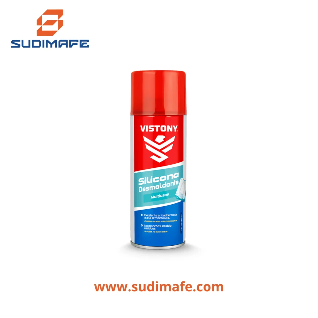 Silicona desmoldante spray Vistony de 10 oz