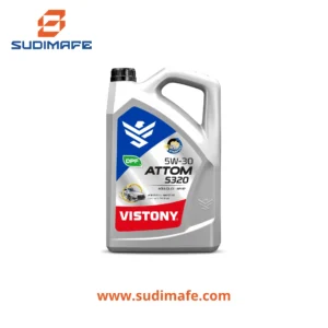 Aceite Attom S320 5W30 sintético Vistony en frasco de 1L