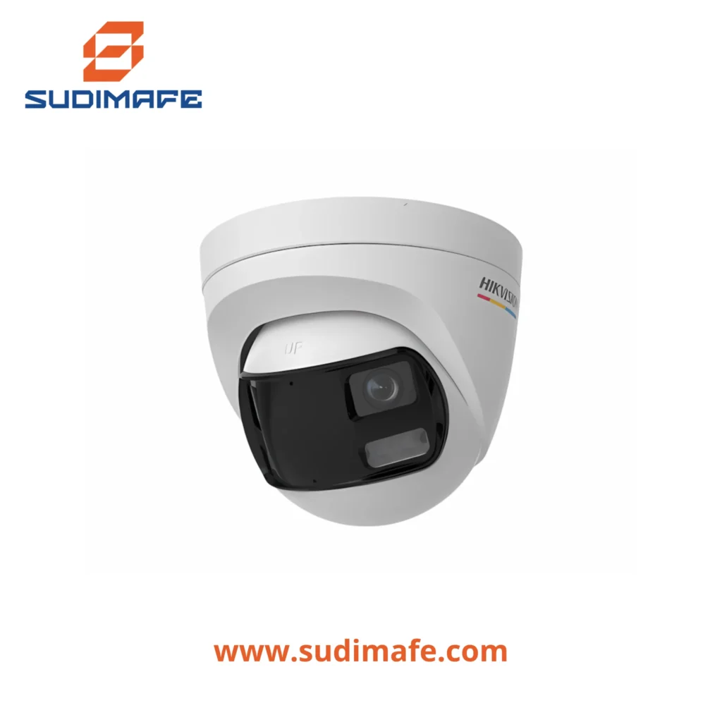 cámara 180 grados hikvision de doble lente 3K ColorVu con audio