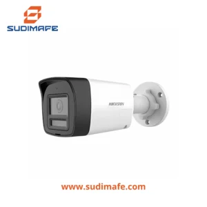 Cámara tubo hikvision 5mp 3K con audio de dos vías, sirena y lente de 2.8 mm