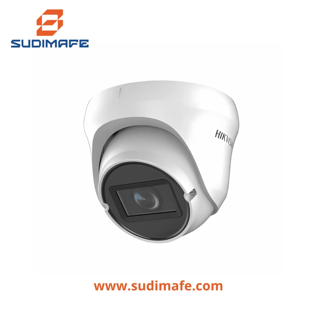 cámara domo hikvision varifocal tipo turret 1080p con lente de 2.7 a 13.5 mm e IR de 40 m