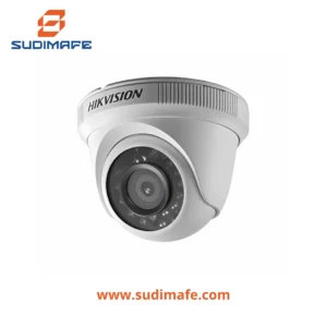 cámara domo hikvision 1080p tipo turret con lente de 2.8 mm e IR de 20 m