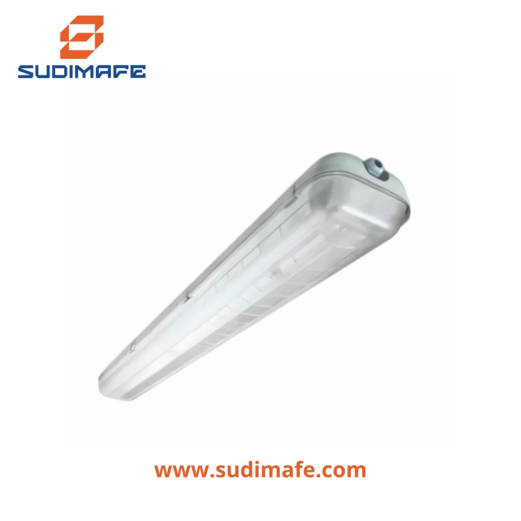 luminaria hermética Philips 2x36W fluorescente de 1200 mm